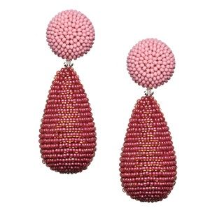 Sachin & Babi beaded clip on earrings